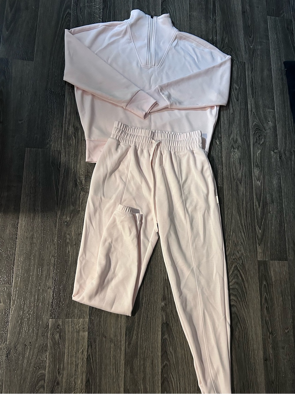 Tommy John Pale Pink Track Joggers